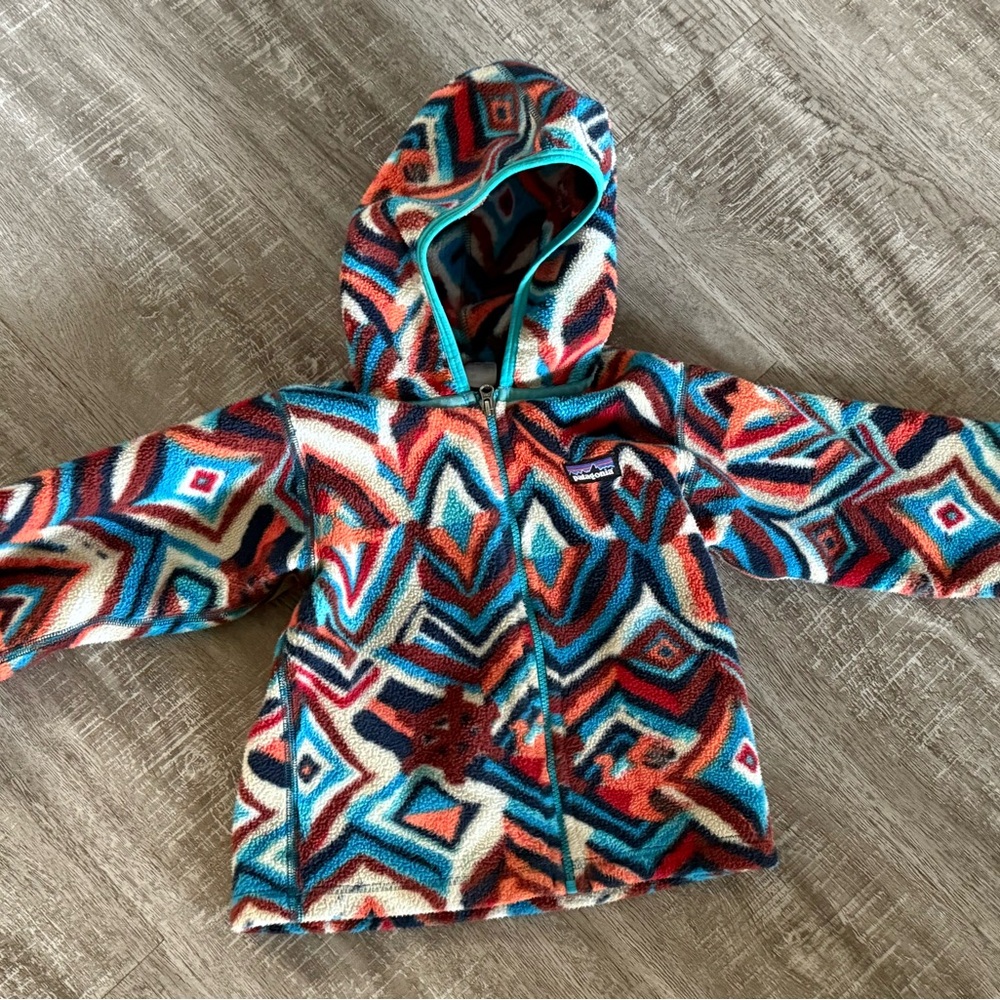 Patagonia Kids Multicolor Geometric Fleece
